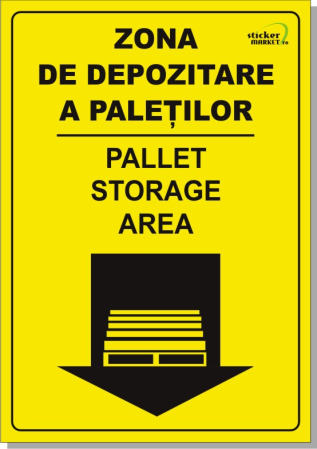 Bilingve - Zona depozitare paleti 30x20cm