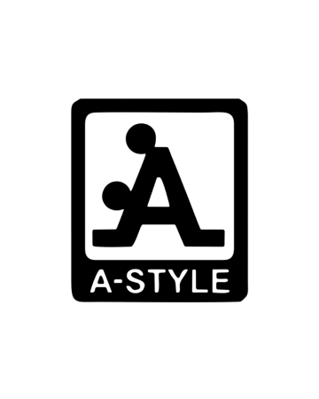 18+ sticker - Sticker A-Style, Alb, 10 cm