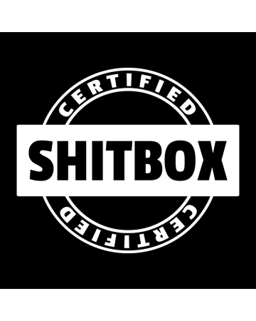 Stickere Auto - Sticker Certified Shitbox, Verde, 10 cm