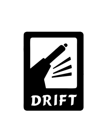 Drift - Sticker Drift 2, Alb, 10 cm