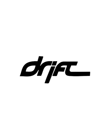 Drift - Sticker Drift 3, Alb, 10 cm
