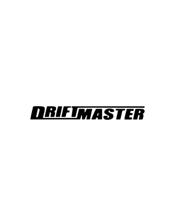 Drift - Sticker Drift Master, Alb, 10 cm