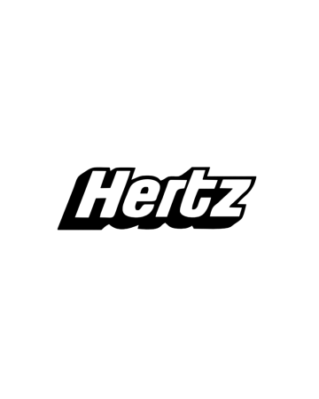 Car Audio - Sticker Hertz, Alb, 10 cm