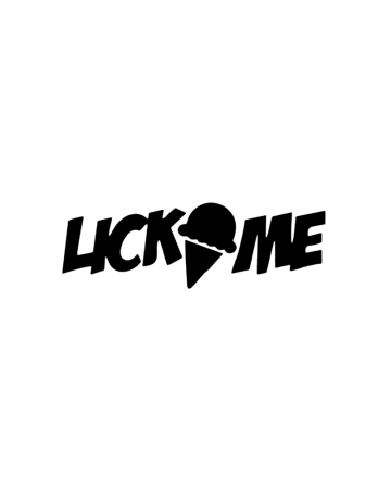 18+ sticker - Sticker Lick Me, Alb, 10 cm