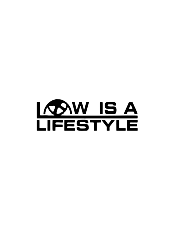 Low - Sticker Low Is A Lifestyle, Alb, 10 cm