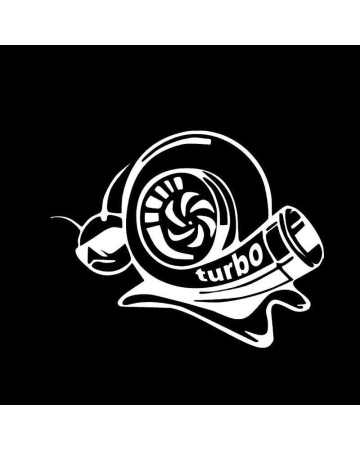 Diverse - Sticker Turbo Snail 2, Alb, 10 cm