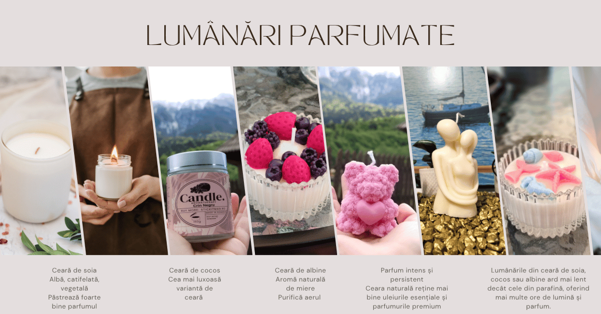 Lumânări Parfumate Handmade