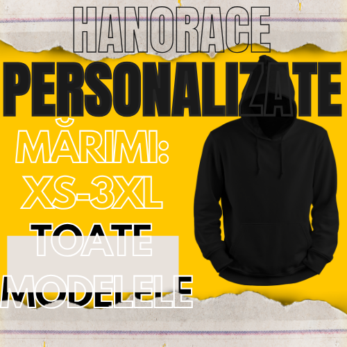Hanorace Personalizate
