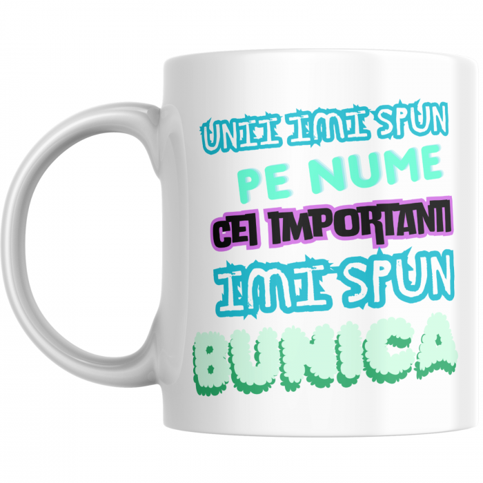 Cana termosensibilă personalizatăCea Mai Bună Bunică – neagră la rece, colorată la cald [2]