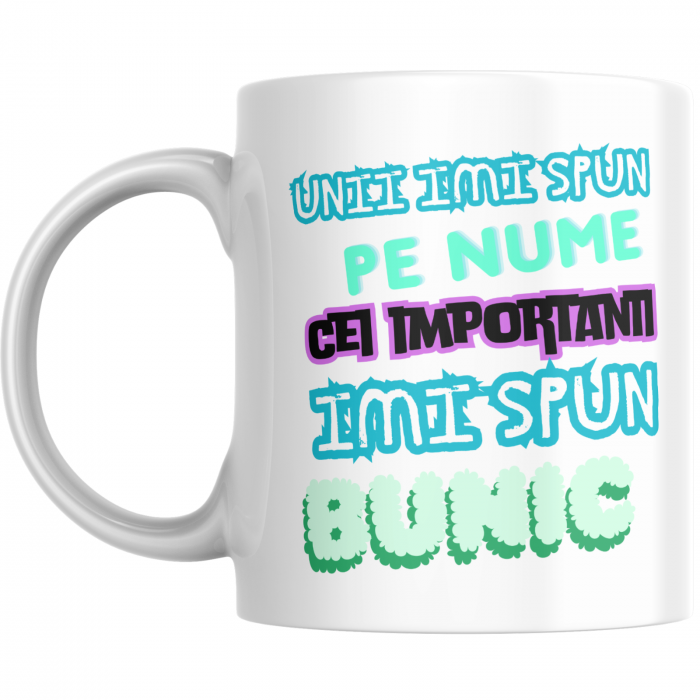 Cana termosensibilă personalizată Cel Mai Bun Bunic  – neagră la rece, colorată la cald [3]
