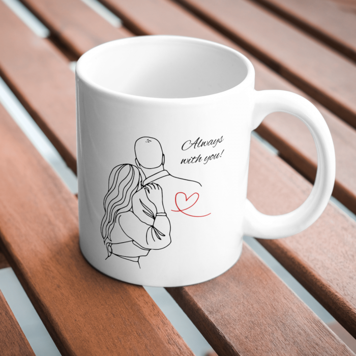 Cana termosensibilă personalizată valentine's day cuplu – neagră la rece, colorată la cald [3]