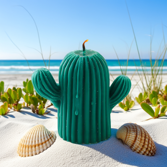 lumânare handmade cactus – mărturie nuntă botez ceară parfumată [4]