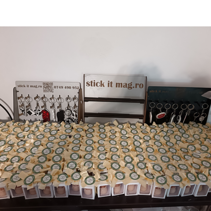 lumânare ursuleț borcan miere – mărturie botez handmade [7]