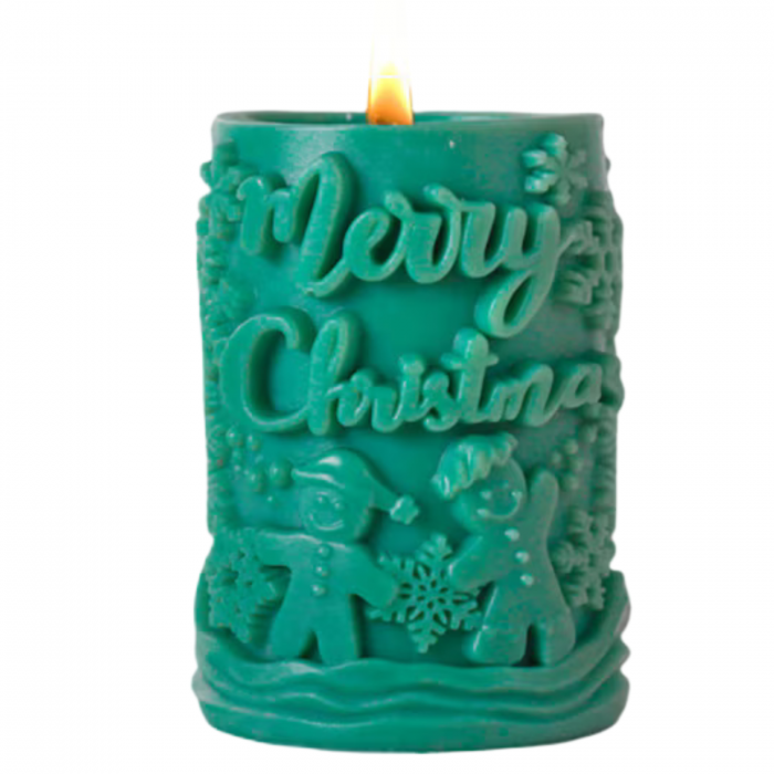 lumanare parfumata merry christmas craciun handmade [2]