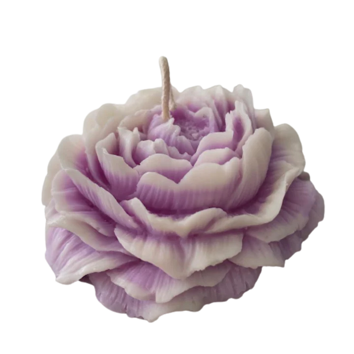 lumânare parfumată floare handmade – cadou și mărturie botez/nuntă [2]
