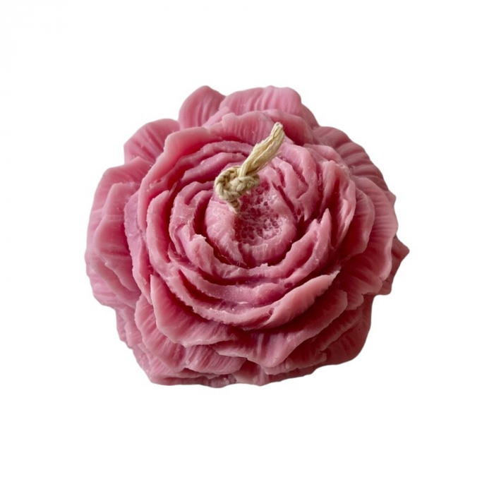 lumânare parfumată floare handmade – cadou și mărturie botez/nuntă [2]