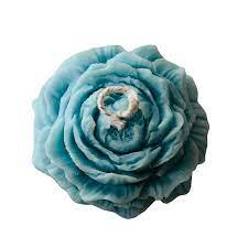 lumânare parfumată floare handmade – cadou și mărturie botez/nuntă [2]