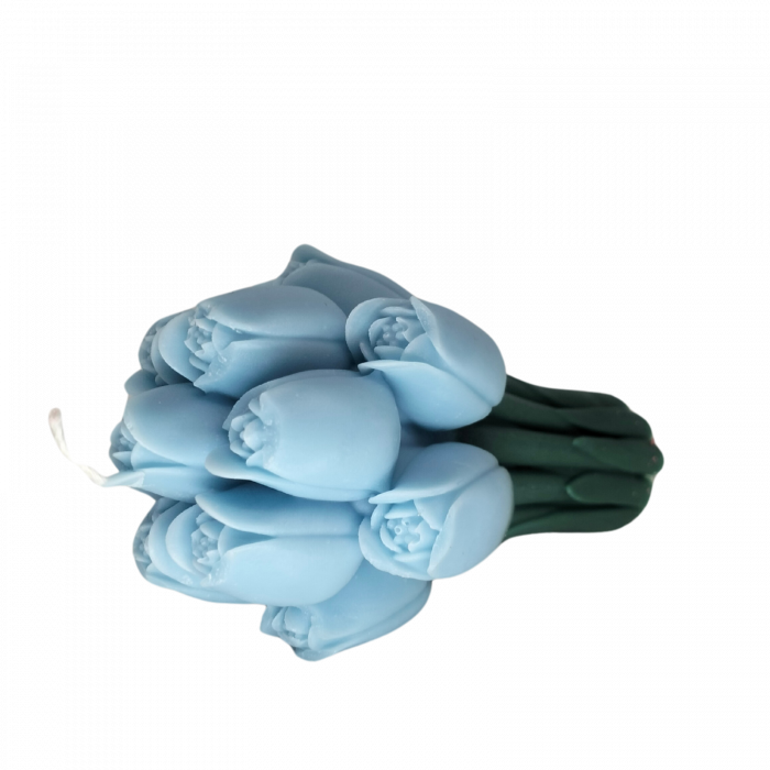 lumanare parfumata buchet flori decor cadou elegant handmade [5]