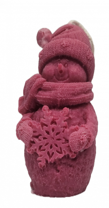 lumanare parfumata om zapada craciun handmade ceara naturala [2]