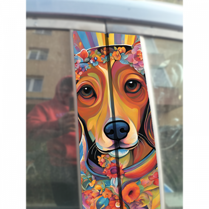 sticker-auto-stalpi-usi-dog-autocolant-caine [1]