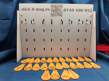 breloc-carucior-cumparaturi-personalizat-marca-auto-portocaliu-maro [1]