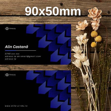 Cărți de vizită - carti-de-vizita-model-7-negru-albastru