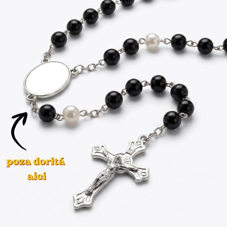 Cadouri de Paște pentru Bunici - colier-rozariu-cu-cruciulita-pandantiv-personalizat.webp