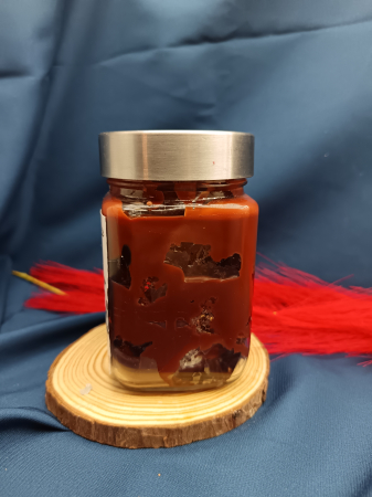 lumanare-parfumata-ice-coffee-ceara-maro-gel-recipient-sticla-capac-metalic [3]