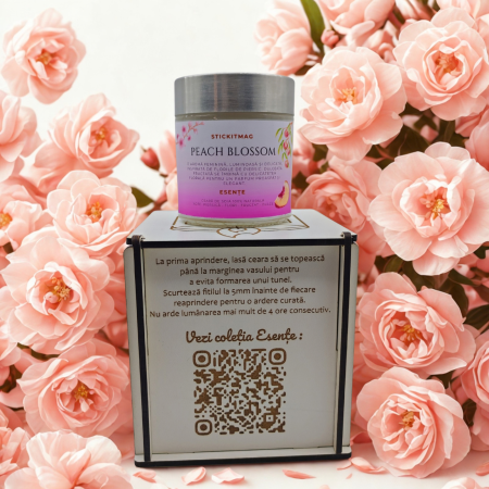 Colecția Esențe Lumânări Premium - lumanare-parfumata-peach-blossom-esente-100g.jpg