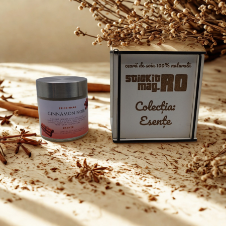 Colecția Esențe Lumânări Premium - lumanare-parfumata-cinnamon-noir-esente-100g.jpg