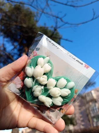 Mărțișor 1-8 Martie - lumanare-parfumata-martisor-inima-verde-ghiocei-tu-esti-primavara-mea-stickitmag