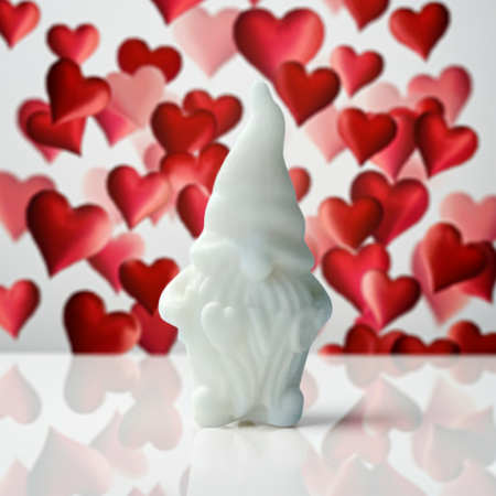lumânare parfumată spiriduș love 6x11 cm – cadou sau mărturie botez/nuntă [2]