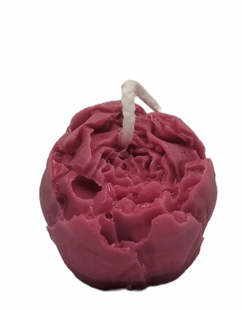 lumânare parfumată floare erica handmade mărturie nuntă botez [1]
