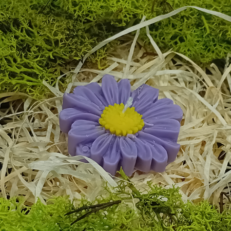 lumanare parfumata floricica mica cadou decor handmade [3]