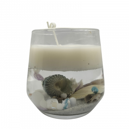 lumanare parfumata plutitoare in apa ceara de cocos handmade [10]