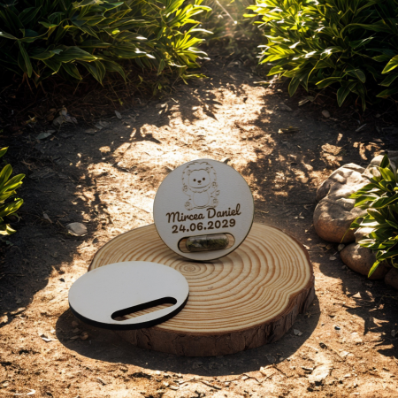Mărturii Personalizate pentru Nuntă și Botez - marturie-plantabila-botez-pui-de-leu-seminte-de-flori