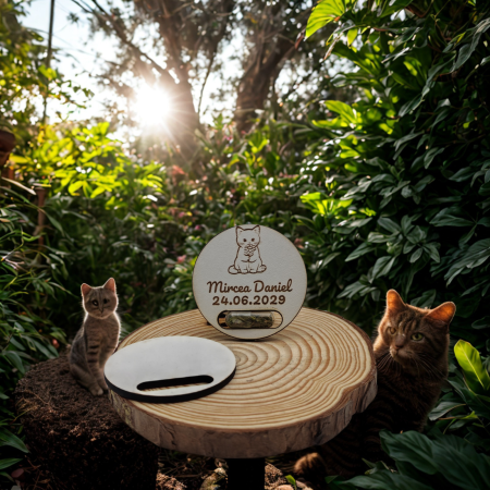 Mărturii Personalizate pentru Nuntă și Botez - marturie-plantabila-botez-pisica-floare-seminte-de-flori