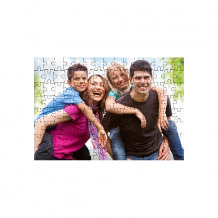 Cadouri Craciun - Puzzle personalizat A4 cu poză bio cadou cu imagine