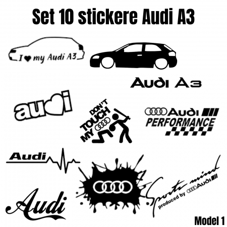 Stickere Seturi - set-10-stickere-auto-audi-a3.jpg