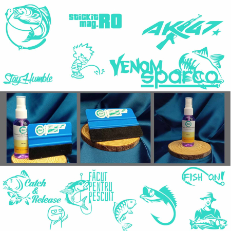 Stickere universale - set-13-stickere-auto-turcoaz-pentru-pescari-stickitmag.webp