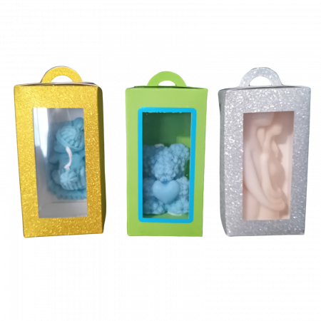 Cutie Din Carton Dreptunghiulara Cu Fereastra Si Agatatoare 10,9x 6 CM [4]