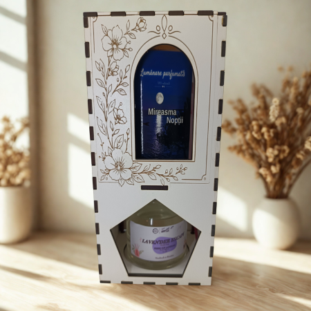 Odorizante de cameră - set-cadou-premium-lavender-escape-mireasma-noptii-esenta-casei-stickitmag.webp