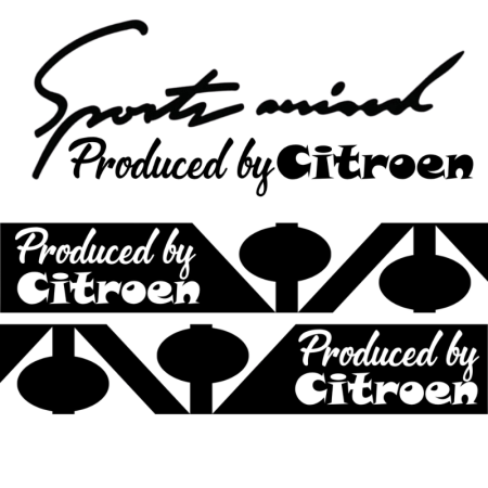 Stickere Auto și Moto – Autocolante Premium - set-stickere-auto-sport-mind-citroen-oglinzi-negru-alb