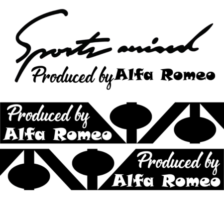 Stickere Auto și Moto – Autocolante Premium - set-stickere-auto-sport-mind-alfa-romeo-oglinzi-negru-alb