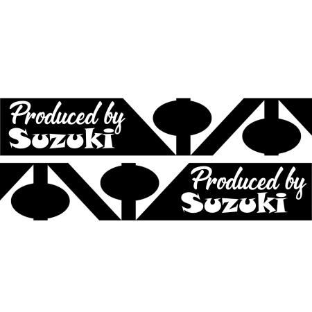 set-stickere-auto-sport-mind-suzuki-oglinzi-negru-alb [2]