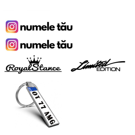 Stickere Universale Autocolante Premium - set-stickere-instagram-auto-accesorii-personalizate-model-5