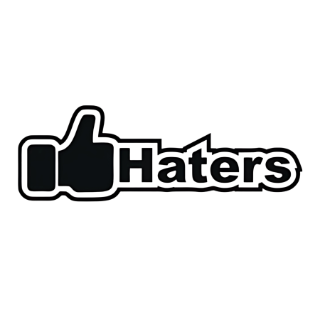 Stickere Mașină - sticker-auto-i-like-haters-oracal.jpg