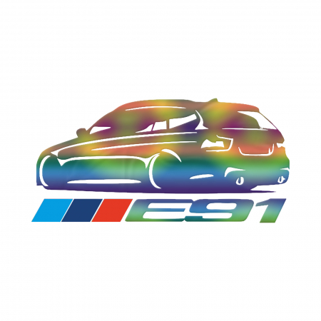BMW - Sticker auto BMW E91 Touring – Design dedicat seriei 3