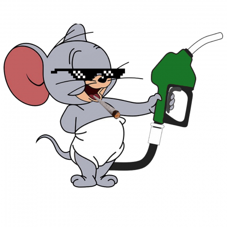 Stickere Mașină - sticker-rezervor-jerry-thug-life-autocolant-masina-funny.jpg