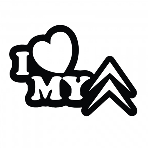 Citroen - sticker-i-love-my-citroen-heart-autocolant-personalizat-inima